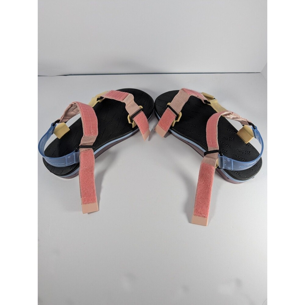 Melissa x Rider Papete Women's 8 Sandal Black Pink Yellow Bubblegum Scented NIB - Picture 11 of 12